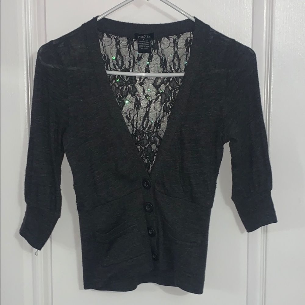Grey Rue21 Cardigan